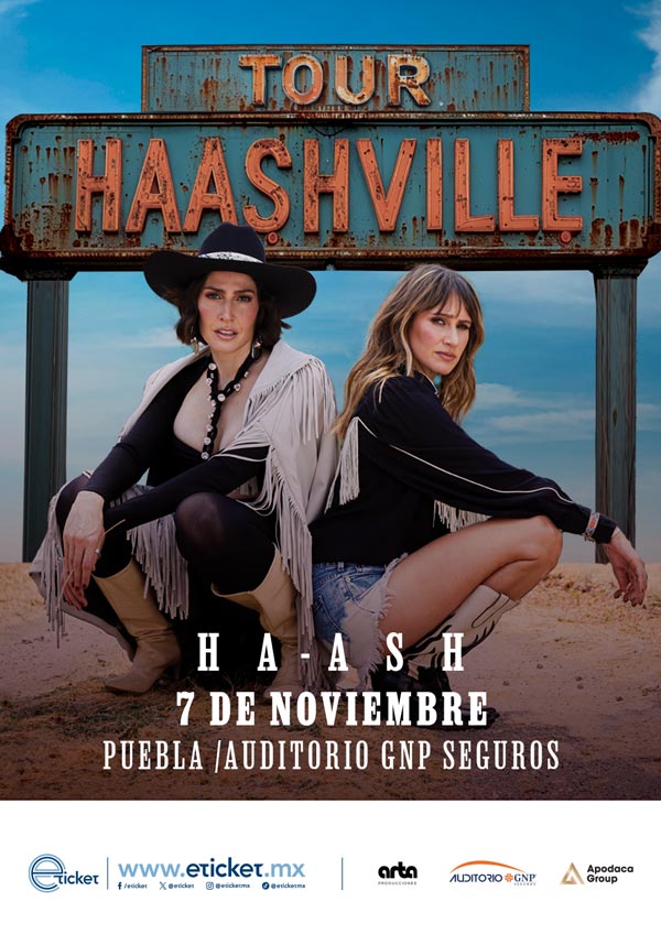 Ha*Ash regresa a Puebla en noviembre