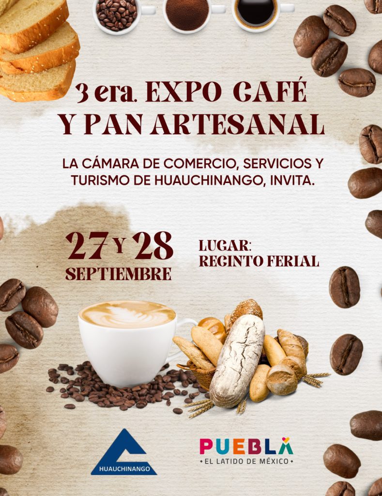 Huauchinango invita a la Expo Café y Pan Artesanal 2025