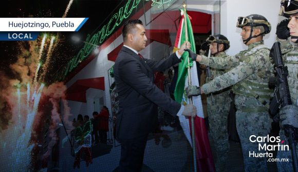 Huejotzingo celebra el 215 aniversario del Grito de Independencia con Roberto Solís