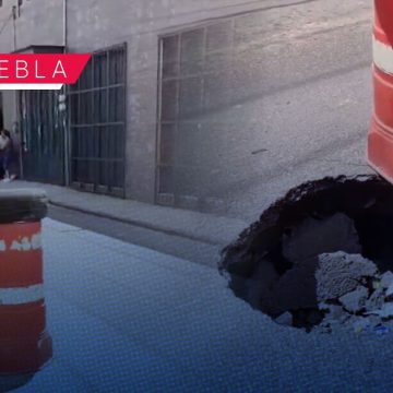 Alertan por hundimiento en el Barrio de Analco; vecinos piden intervención