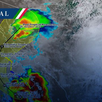 Huracán Lorena de categoría 1 provocará lluvias intensas en México