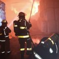 Arde bodega de algodón en el Parque Industrial La Resurrección