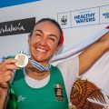 Kenia Lechuga conquista bronce y sube al podio mundial de remo en Shanghái 2025