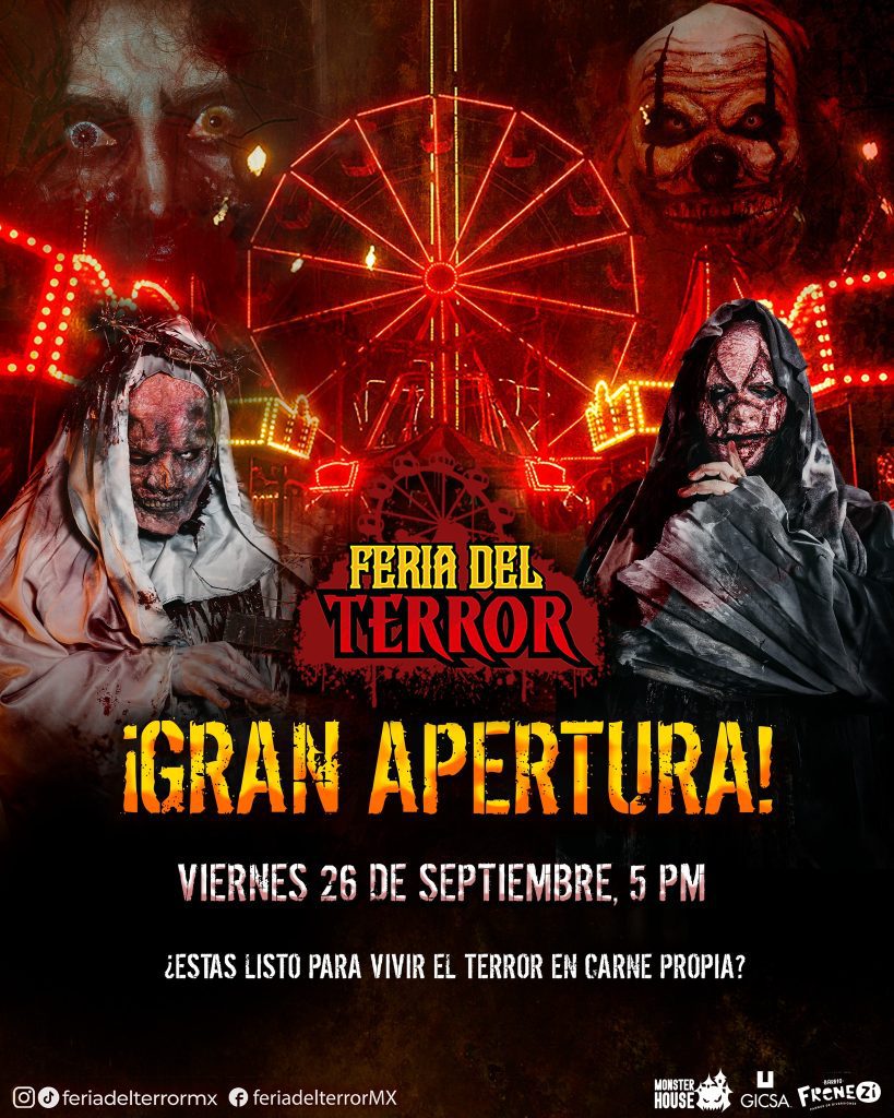 La Feria del Terror 2025 llega a Explanada Puebla