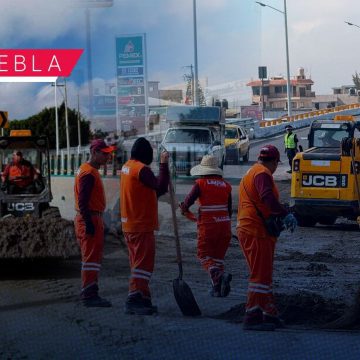 Refuerzan limpieza en la Central de Abasto tras lluvias en Puebla