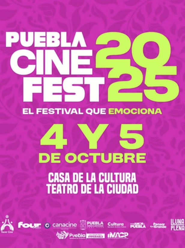 Llega el Puebla Cine Fest 2025 con funciones gratuitas