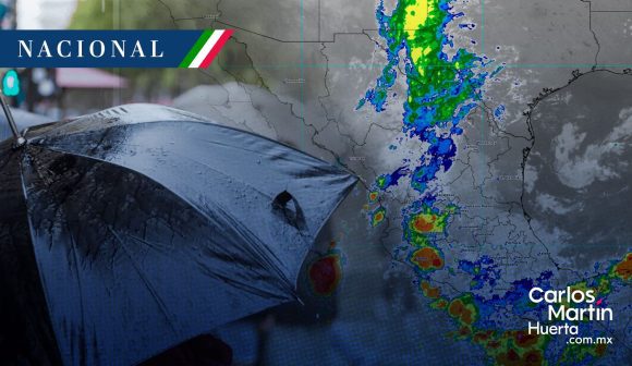 Lluvias intensas en el país por canales de baja presión