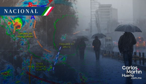 Lorena se debilita a ciclón post-tropical, pero sus remanentes aún provocan lluvias intensas