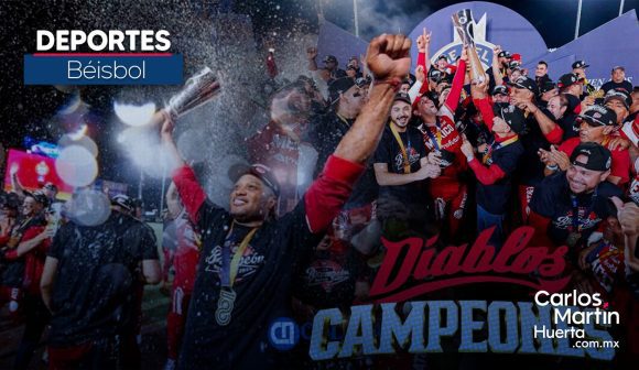 Los Diablos Rojos se coronan bicampeones de la LMB