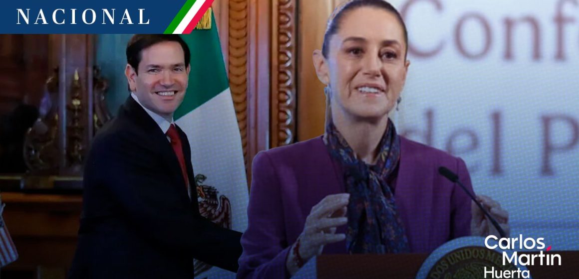 Sheinbaum calificó de “muy cordial” y “buena para el país” la reunión con Marco Rubio