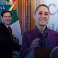 Sheinbaum calificó de “muy cordial” y “buena para el país” la reunión con Marco Rubio