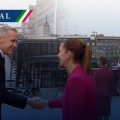Sheinbaum recibe a Mark Carney, primer ministro de Canadá en Palacio Nacional