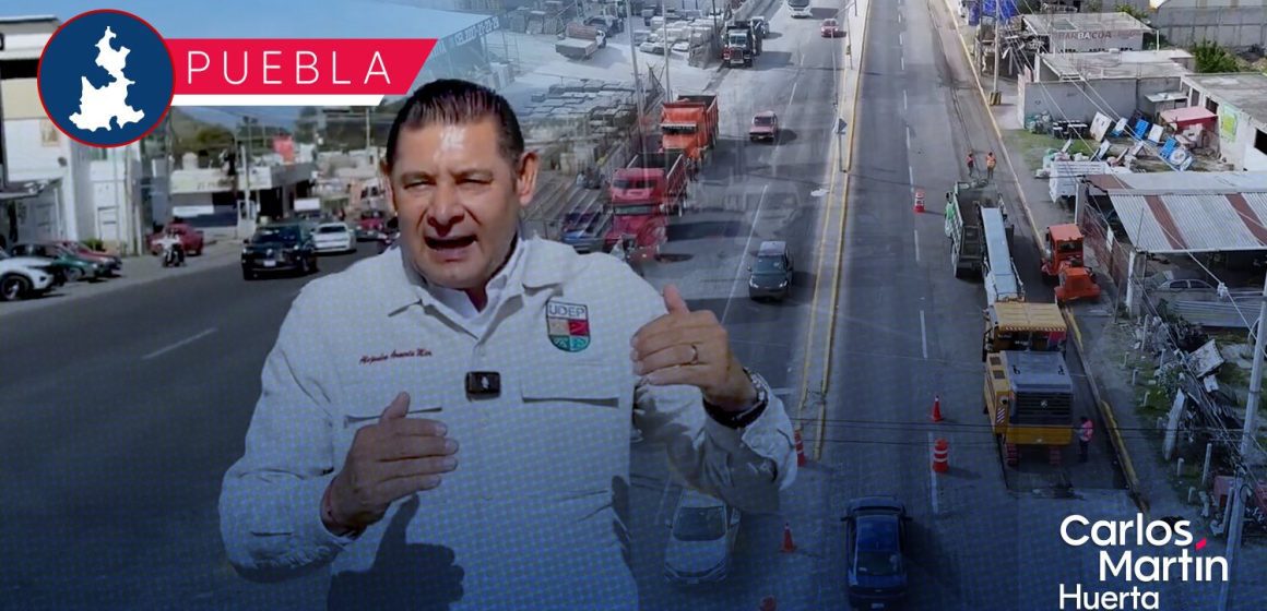 Más de 4 mil calles pavimentadas en Puebla capital, al cierre de 2025: Armenta