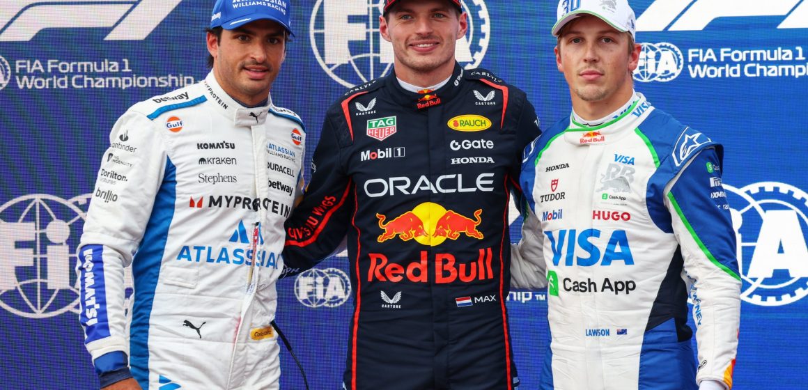 Max Verstappen se lleva la pole position en el GP de Azerbaiyán