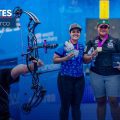 Maya Becerra conquista oro en mundial de tiro con arco