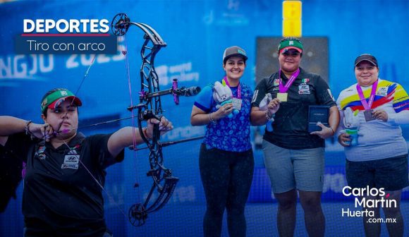 Maya Becerra conquista oro en mundial de tiro con arco
