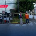 Naranjitas bloquean bulevar Valsequillo tras retiro de bono; director del OOSL señala que se pagará