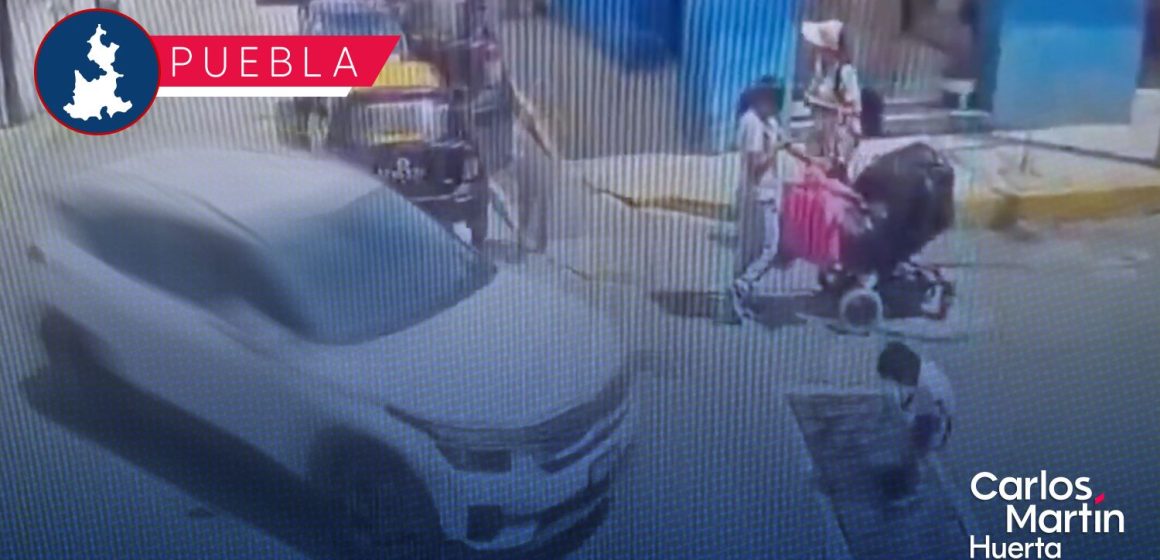 Niño es atropellado en San Jerónimo Caleras; su mamá estaba distraída en el celular