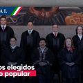 SCJN publica foto oficial de ministros elegidos por voto popular