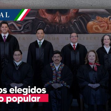SCJN publica foto oficial de ministros elegidos por voto popular