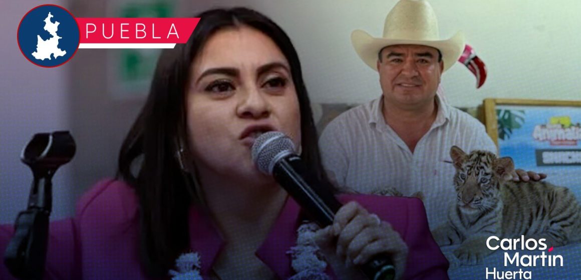 Olimpia Coral denuncia al alcalde de Xicotepec por explotación animal