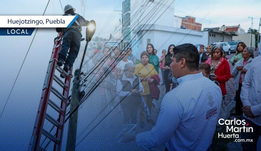 Omar Muñoz - iluminación Cuautlancingo Inicia ‘Iluminación Segura’ en la Reserva Territorial Quetzalcóatl