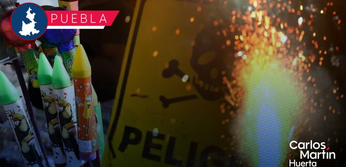 Puebla refuerza operativos contra pirotecnia para prevenir accidentes en Fiestas Patrias