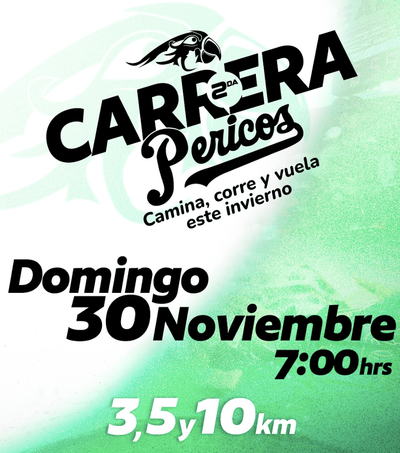 Pericos de Puebla invita a su carrera "Camina, Corre y Vuela este Invierno 2025" 1 Pericos de Puebla invita a su carrera "Camina, Corre y Vuela este Invierno 2025"