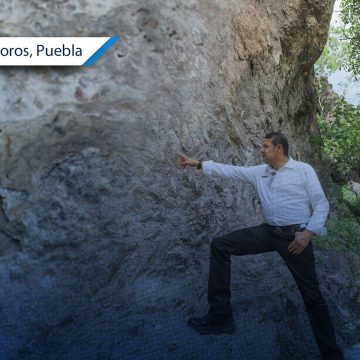 Denuncian daños a pinturas rupestres en Izúcar de Matamoros