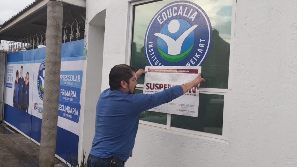 Profeco suspende actividades del Instituto Educalia David Weikart