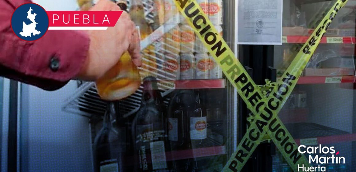 Restringen venta de alcohol en el Zócalo de Puebla por el Grito de Independencia