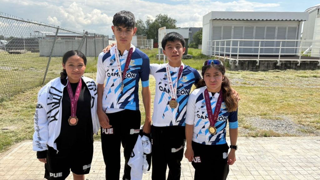 Puebla cierra con 8 medallas en paraciclismo de la Paralimpiada Nacional 2025