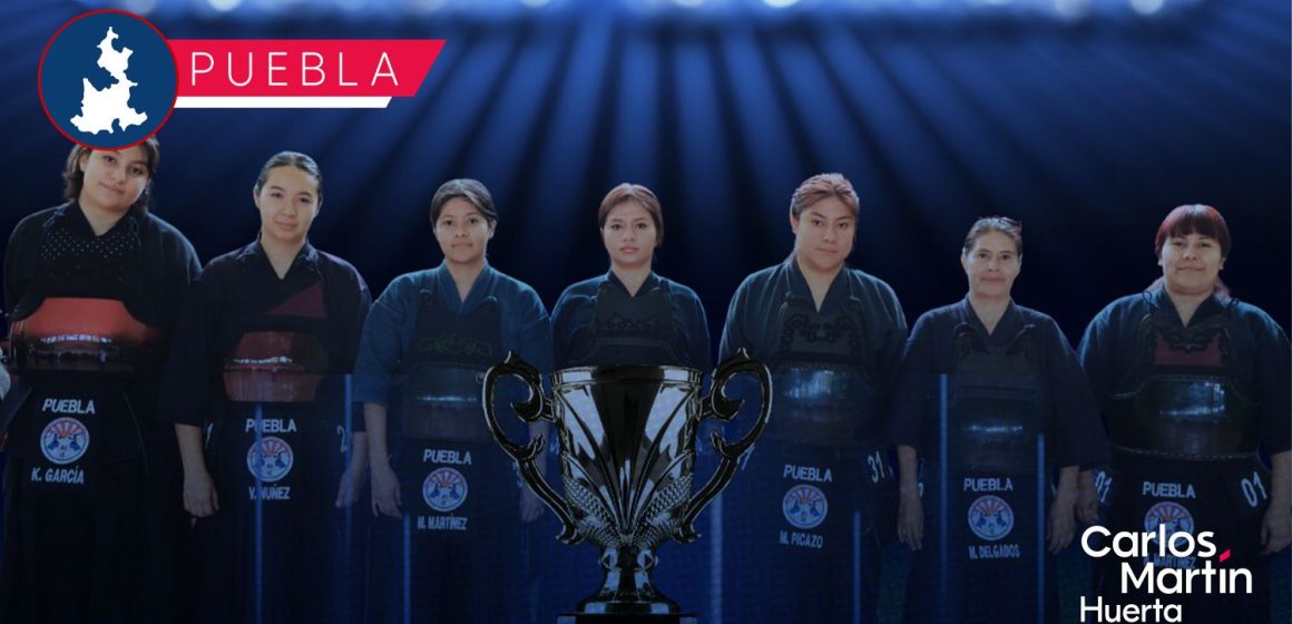 Puebla conquista medallas de oro y bronce en el Torneo Nacional de Kendo 2025