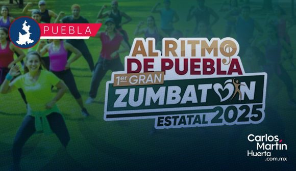 Puebla invita al Primer Gran Zumbatón Estatal 2025