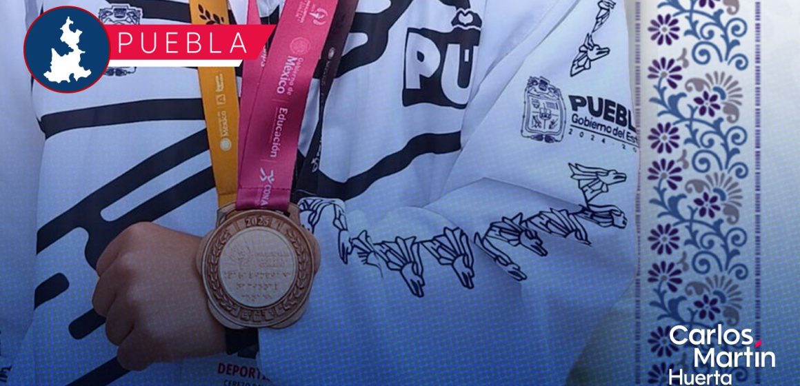 Puebla suma 16 medallas en la Paralimpiada Nacional 2025