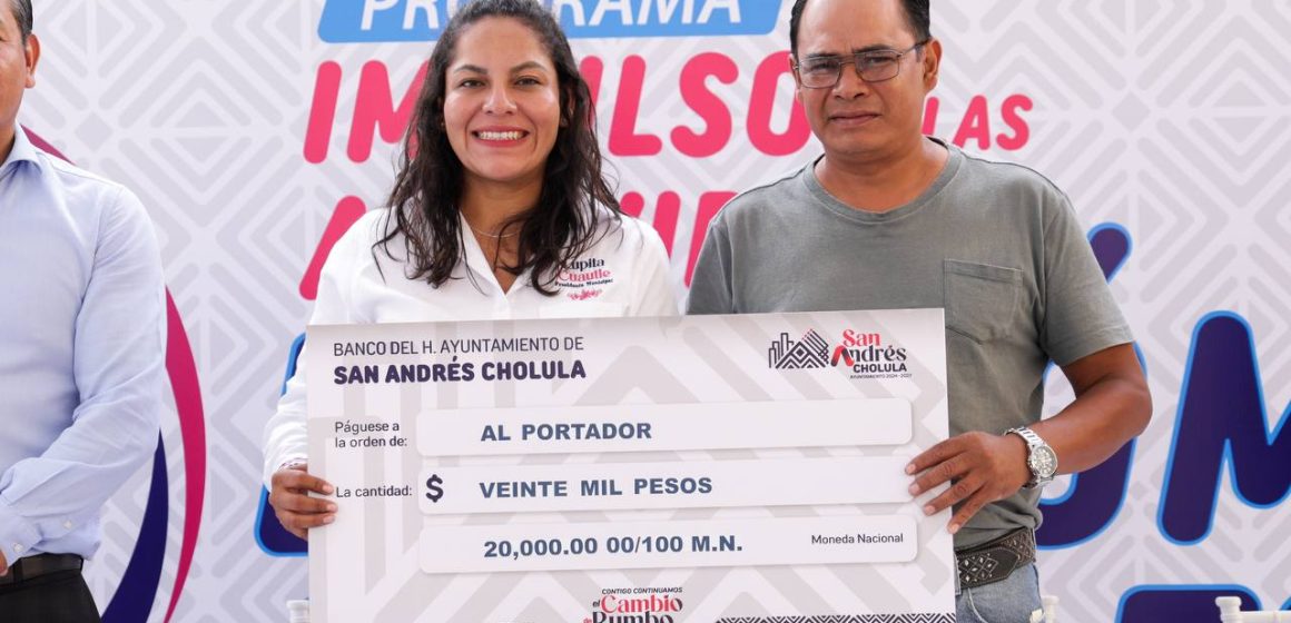 Respalda Lupita Cuautle oficios y saberes comunitarios con apoyos económicos e inclusión financiera