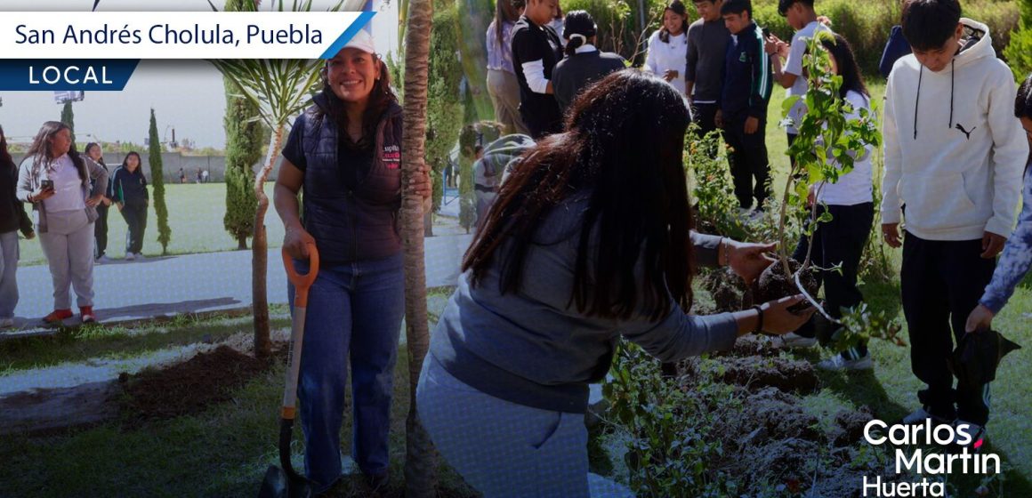 San Andrés Cholula fomenta la cultura ambiental en estudiantes de bachillerato