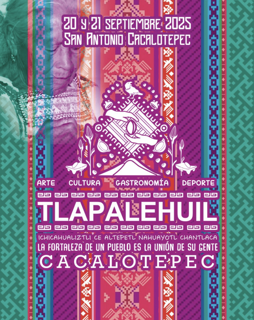 San Andrés Cholula invita al Tlapalehuil 2025 en San Antonio Cacalotepec