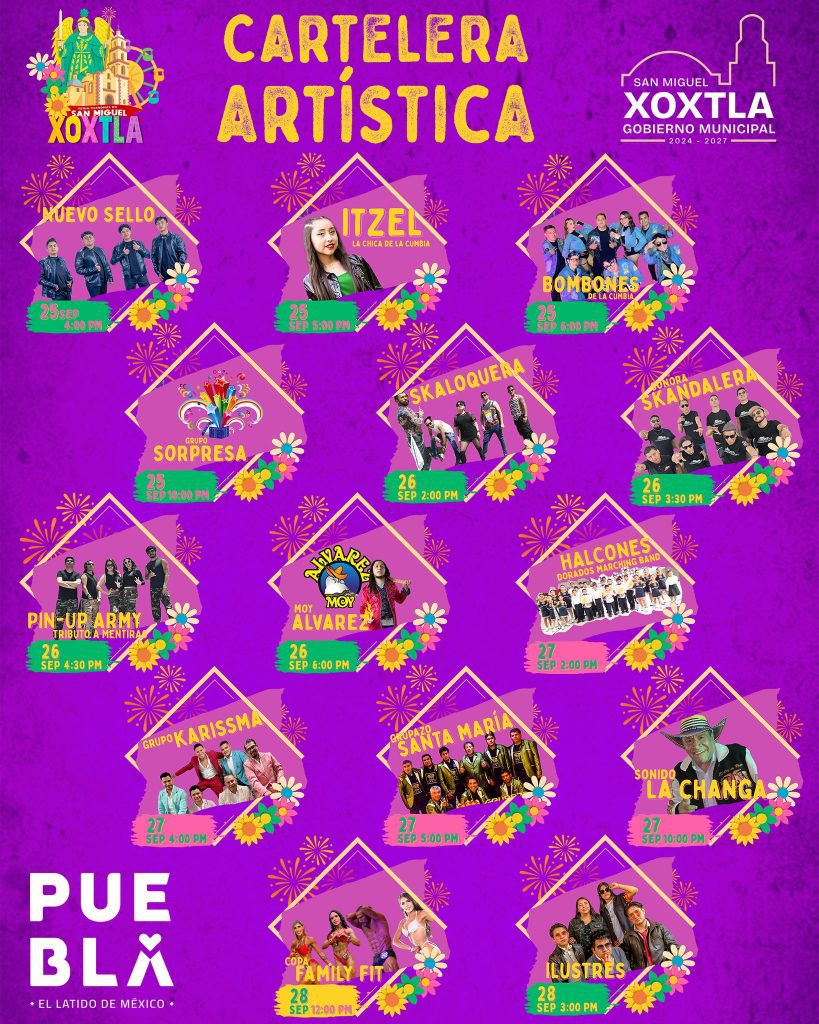 San Miguel Xoxtla invita a su Fiesta Patronal y a la Feria de la Chamarra 2025 3
