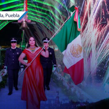 San Pedro Cholula cierra la Gran Feria con el tradicional Grito de Independencia
