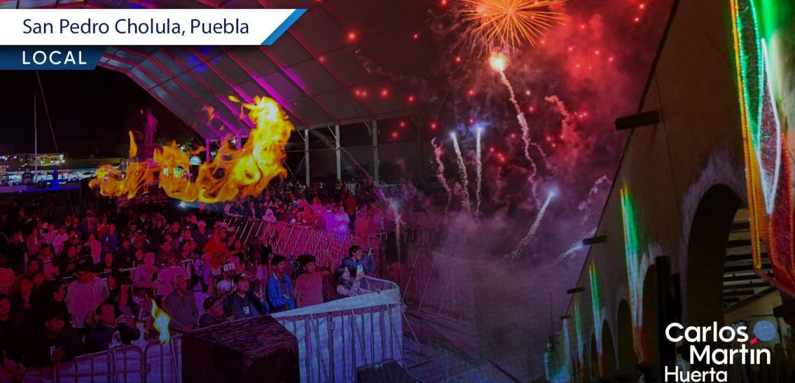 Amplían un día más las actividades de la Feria de San Pedro Cholula 2025
