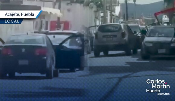 Frente a su familia, grupo armado secuestra a un hombre en Acajete