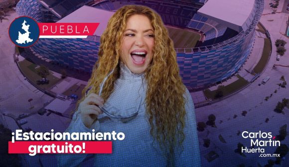 Habrá estacionamiento gratuito para concierto de Shakira