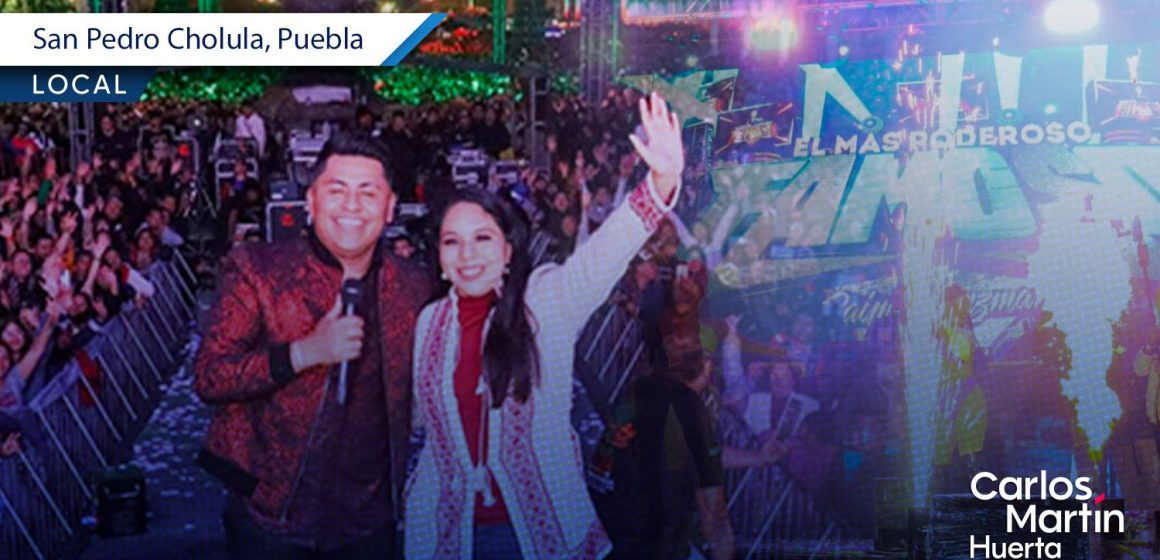 Sonido Famoso llena de música sonidera la Gran Feria de Cholula
