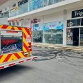 Se incendia taquería en Lomas de Angelópolis