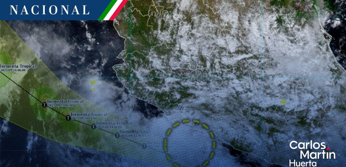 Se forma la tormenta tropical “Mario” en el Pacífico