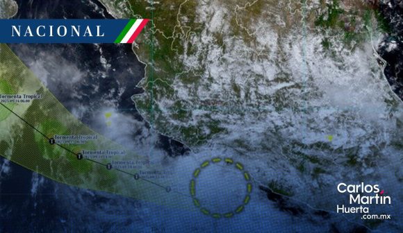 Se forma la tormenta tropical “Mario” en el Pacífico