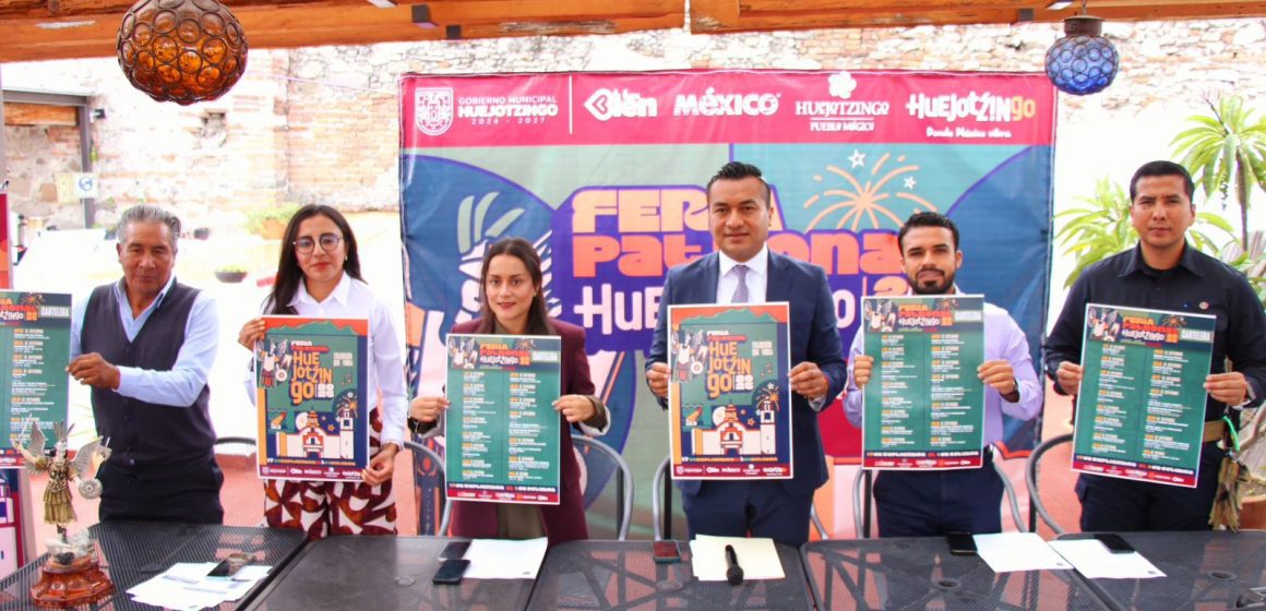 Roberto Solís presenta La Feria Patronal de Huejotzingo 2025