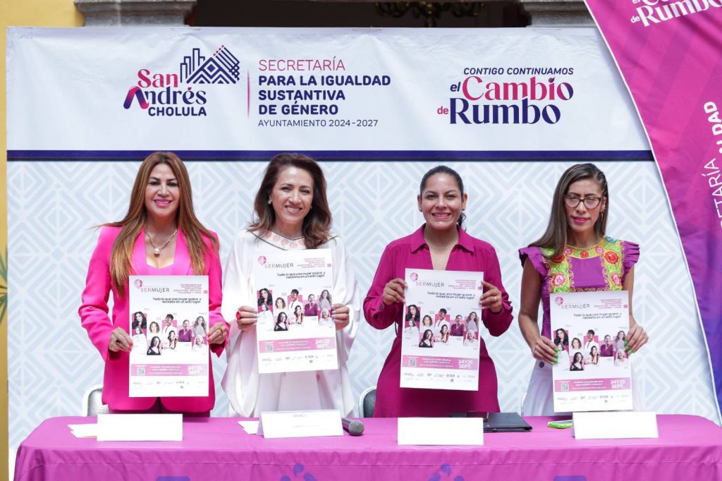 Foro Ser Mujer, un espacio de reflexión y empoderamiento en San Andrés Cholula 1 WhatsApp Image 2025 09 09 at 5.07.58 PM