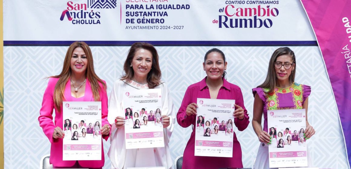 Foro Ser Mujer, un espacio de reflexión y empoderamiento en San Andrés Cholula